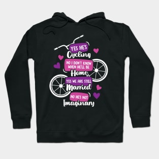 Funny Cyclist's Wife Gift Hoodie